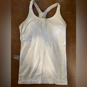 Lululemon White Tank Top- S